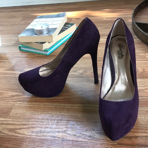Purple Pumps/Heels - Picture 3 of 5
